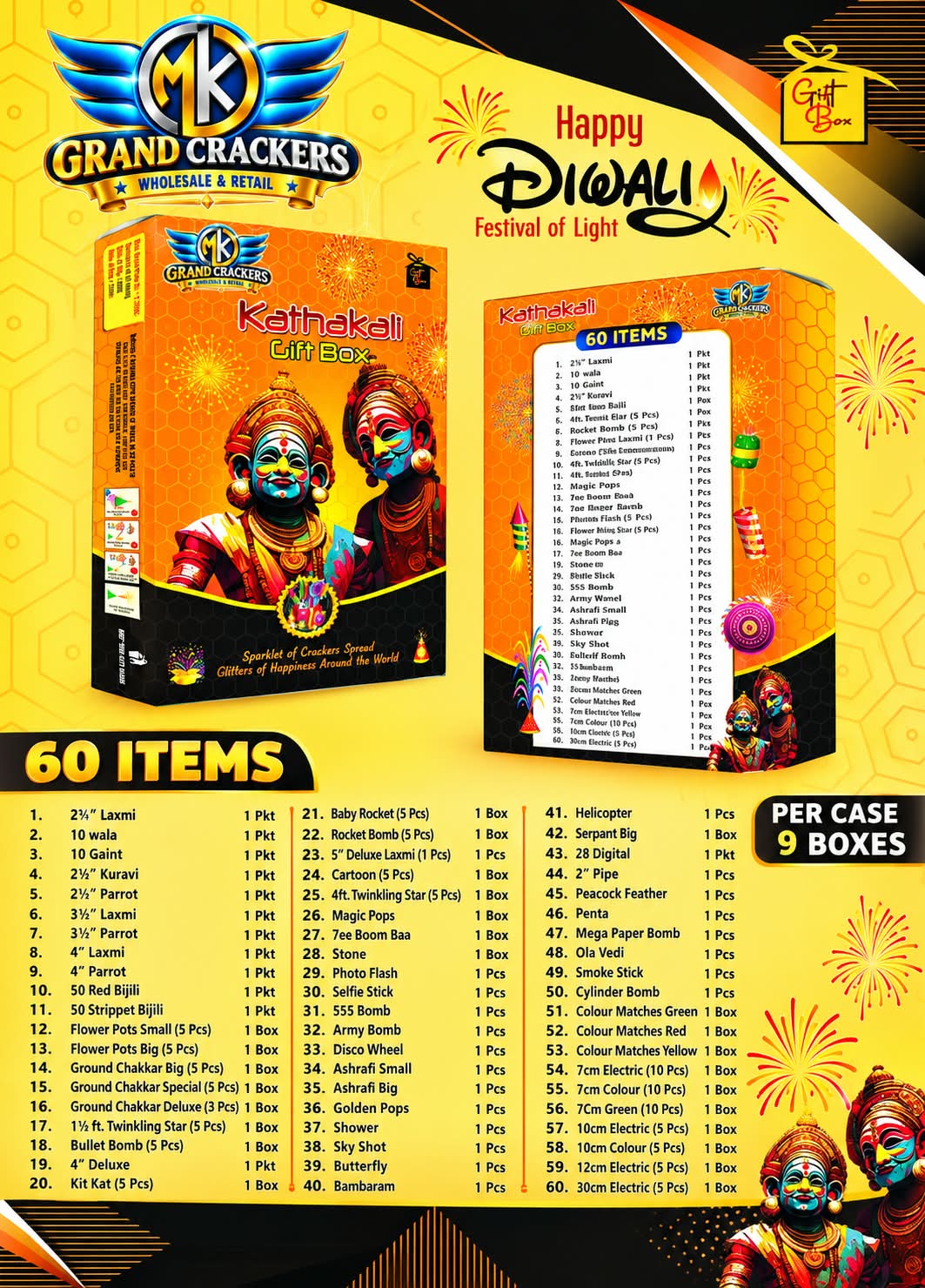 KATHAKALI GIFT BOX-1350 ONLY 